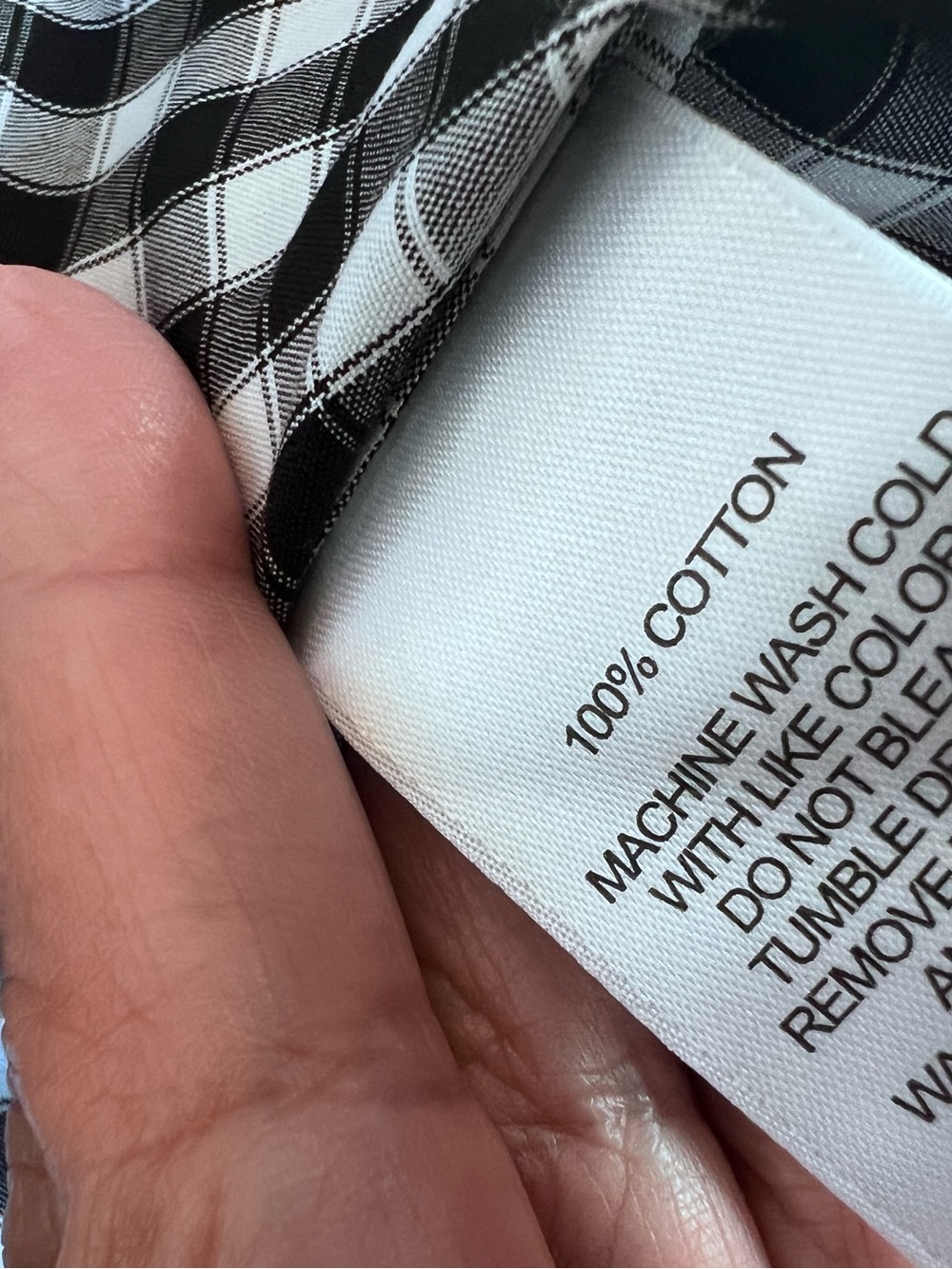 Foxcroft Women's Size 16 Gingham Plaid Button Down Non-Iron Shirt NWT - Picture 9 of 11
